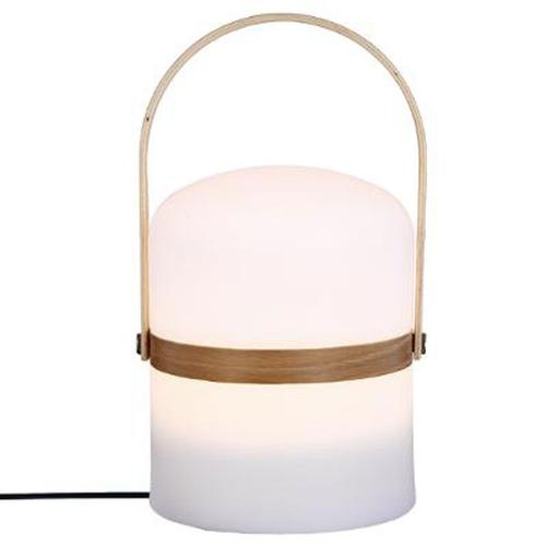 Lampe Nomade avec Anse "Baladeuse" 26cm Blanc