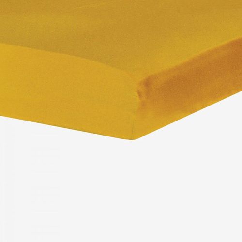 Drap-Housse En Coton 70 X 140 Cm Moutarde