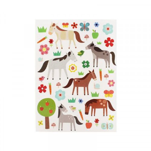 Gommettes Chevaux De 0,8 À 8 Cm 96 Pièces