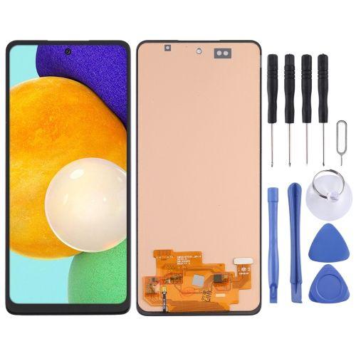 Écran Lcd Incell Pour Samsung Galaxy A52 5g Sm-A526 Avec Assemblage Complet De Numériseur (Ne Prenant Pas En Charge L'identification Des Empreintes Digitales)