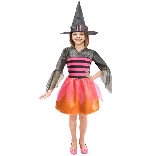 Costume Barbie Glamour Witch - Taille 5-7 Ans