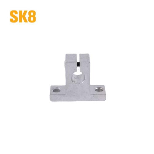 Rail de roulement linéaire, Support d'arbre SK8 SK10 SK12 SK13 SK16 SK20 SK25 SK30 pour axe XYZ Table CNC routeur pièces d'imprimante 3D 1 pièce