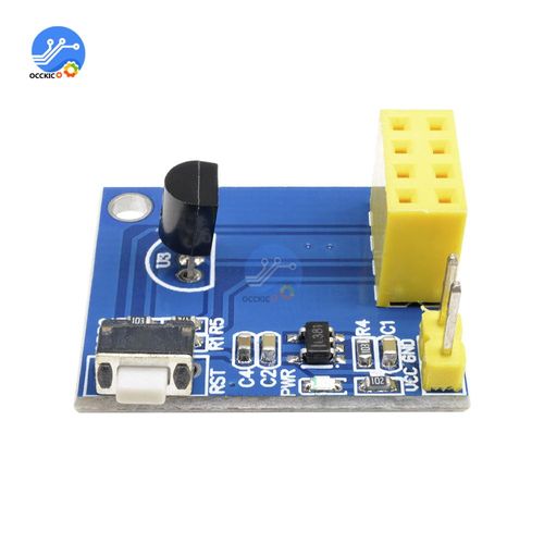Module de capteur de température et d'humidité ESP8266 ESP-01 ESP-01S ESP01 DS18B20, Wifi NodeMCU pour Arduino, Kit de bricolage intelligent