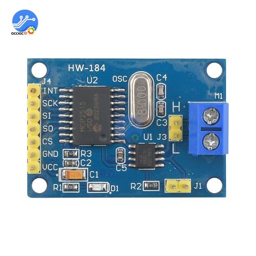 Module De Bus Can Standard Mcp2515, Récepteur Spi Tja1050 Pour 51 Mcu, Contrôleur Arm Pour Arduino, 1 Pièce