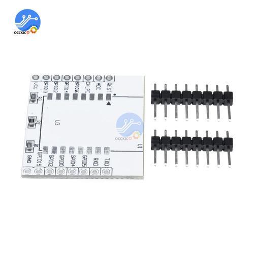 plaque d'adaptation de Module WIFI sans fil série ESP8266, disponible en ESP-07, ESP-12F, ESP-12E, ESP-07 pour ESP-08 ESP-12