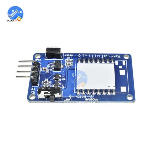 Carte émetteur-récepteur WIFI sans fil ESP8266 modèle ESP-07, Module ESP07 3.3V 5V 8N1 TTL UART Port contrôleur pour Arduino R3