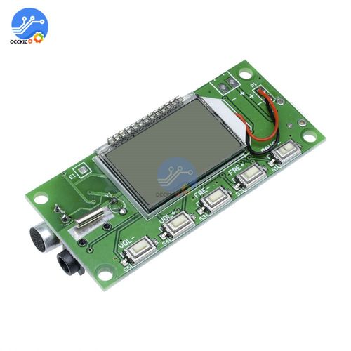 Microphone Numérique Sans Fil Lcd, Module Récepteur Audio Stéréo Fm, Dsp & Pll 87-108mhz