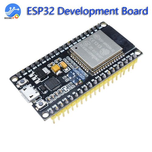 Carte de développement ESP32 Wroom ESP-WROOM-32 WIFI Bluetooth Dual Core CPU CP2102 Ultra-faible puissance ESP32S Micro USB pour Arduino