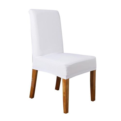 Housse De Chaise Demi-Sac En Soie, Couleur Unie, Extensible, Amovible, Pour Mariage, Restaurant, Banquet, Hôtel
