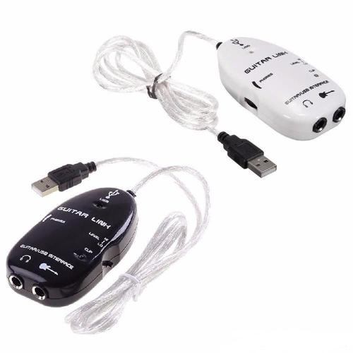 Câble De Guitare Audio Usb, Adaptateur D'interface De Liaison Pour Mac/Pc, Accessoires D'enregistrement De Musique Pour Joueurs De Guitare, Cadeau