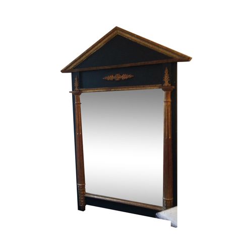 Miroir trumeau vert