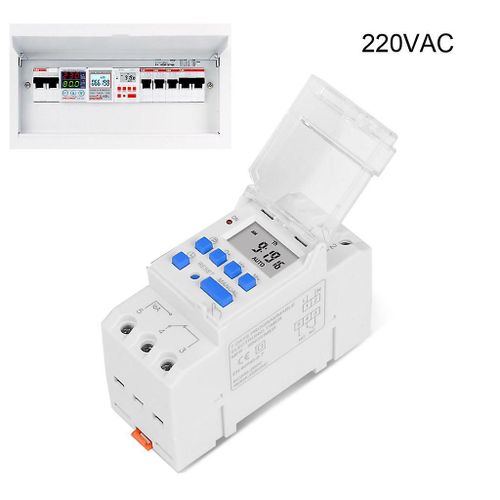 16a Din Rail 4 broches 120v / 220v / 24v / 12v / 5v Passive Output Digital Switch Timer