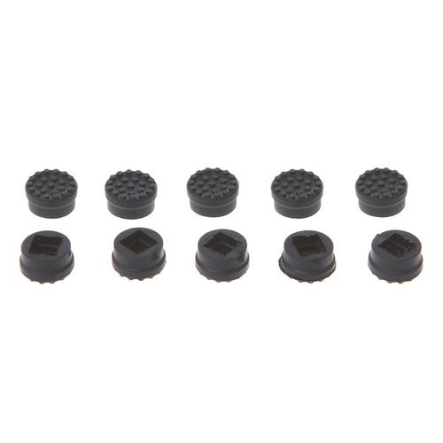Capuchon de remplacement Trackpoint, 10 pièces, pour clavier d'ordinateur portable HP, noir et bleu