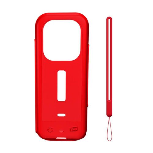 Housse En Silicone Avec Lanière, Accessoires De Protection Du Corps, Compatible Pour Caméra Panoramique Dji Insta360 X3-Générique