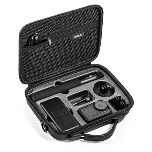 Sac De Rangement Portable, Étui De Transport De Voyage, Sac À Main Anti-Chute Compatible Avec Dji Action 3 Accessoires De Caméra D'action-Générique