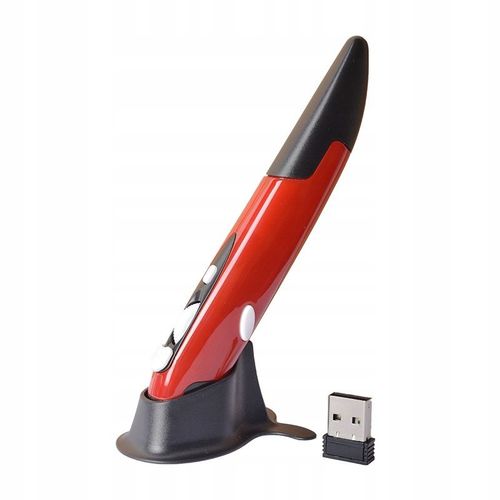 Stylet de souris sans fil vertical ergonomique,LOG37