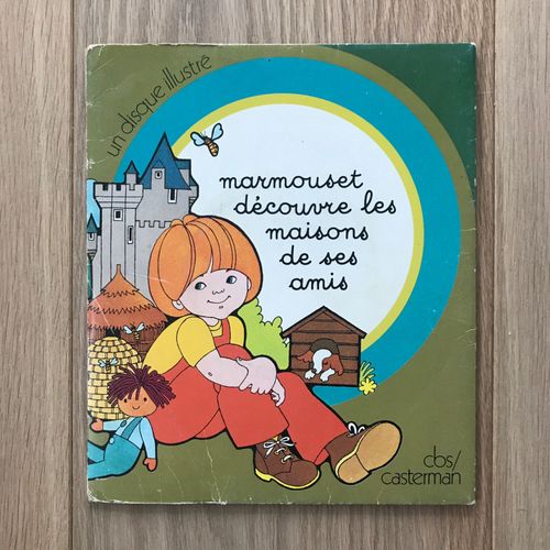Livre Disque Illustré Marmouset Decouvre Les Maisons De Ses Amis Cbs / Casterman
