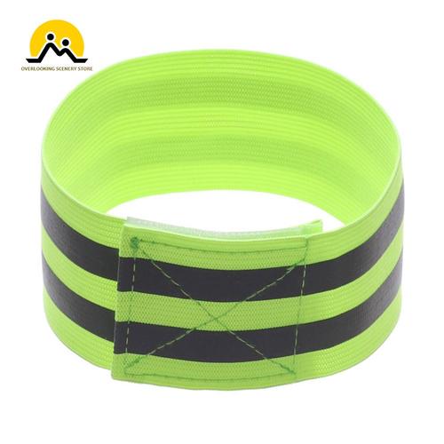 couleur Vert 5-35cm Bracelet élastique réfléchissant pour cyclisme, 1  pièce, bande réfléchissante de sécurité pour Jogging de nuit