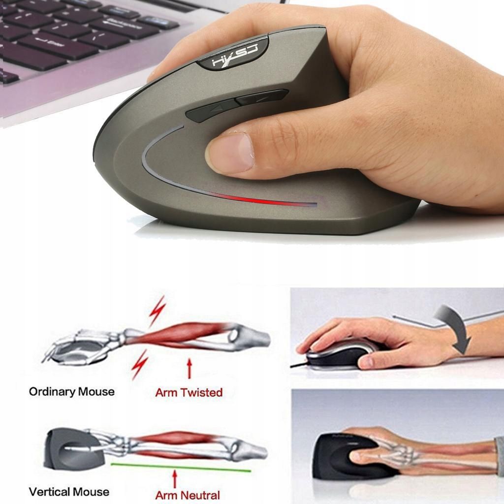 Souris Optique Ergonomique Souris Verticale 3,LOG628 - 5