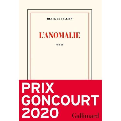 L'anomalie - Prix Goncourt 2020
