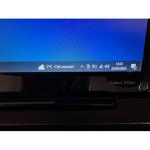 HP ProBook 5320M - 13.3" Intel Core i5 M480 - 2.67 Ghz - Ram 4 Go - DD 297 Go