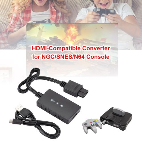 Séparateur De Câble Vidéo Tv Hd, Compatible Hdmi, Pour Console Nintendo 64 Gamecube Ngc Super Snes, Accessoires De Jeu
