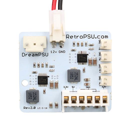 Carte D'alimentation De Petite Taille Rev2.0 12v Dc Pour Console De Jeu Sega Dreamcast, Pièces De Rechange, Installation Rapide