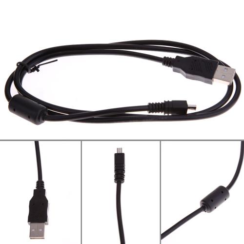 Câble USB à 8 broches, 1M, pour connexion d'appareil photo au PC et synchronisation des photos, compatible avec Nikon Olympus Pentax Sony Panasonic Sanyo