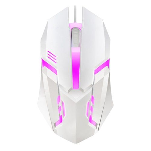 Souris de jeu professionnelle filaire USB 2.0, rétro-éclairage 7 couleurs, Rechargeable, 1000dpi, pour PC, Notebook, ordinateur portable