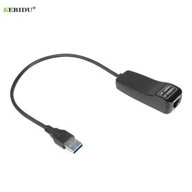 adaptateur USB 3.0 à 10/100/1000 Gigabit Ethernet RJ45 LAN, jeu de puces AX88179 1000Mbps, Plug and Play pour ordinateur portable