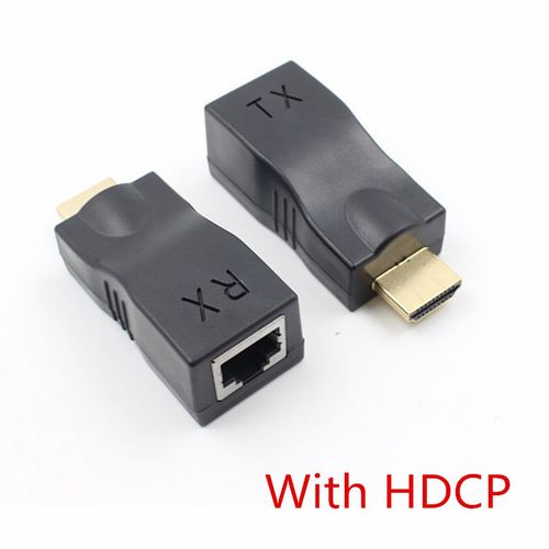 Extension de Ports RJ45 4k LAN, jusqu'à 30m sur CAT5e / 6 UTP, câble Ethernet pour HDTV HDPC