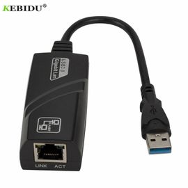 KEBIDU ? Adaptateur USB 3.0 vers RJ45 LAN Gigabit 10/100/1000 Mb/s, pour PC, carte réseau filaire, Ethernet, vente en gros