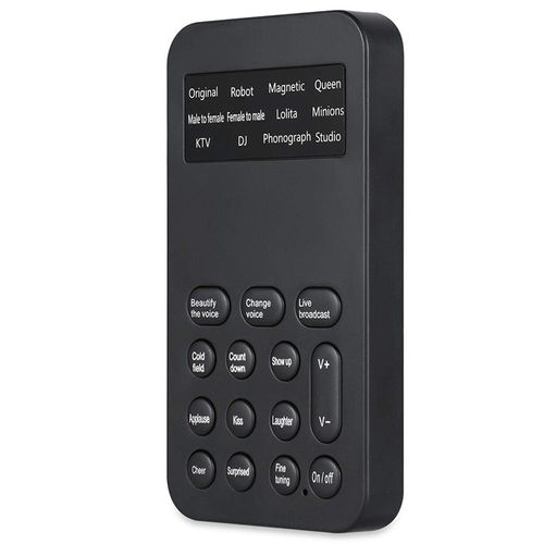Changeur De Voix, Microphone À Main, Avec Effets Sonores, Multifonction, Machine Pour Téléphone/Ps4 (S9)