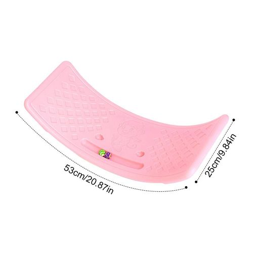 Planche D'équilibre De Torsion Pour Les Jambes Abdominales,Oscillant,Maison,Jeu En Plein Air,Après Avoir Quitté Le Travail,Fitness,Décompression,Équilibre De Tension - Type Pink