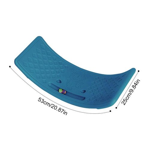 Planche D'équilibre De Torsion Pour Les Jambes Abdominales,Oscillant,Maison,Jeu En Plein Air,Après Avoir Quitté Le Travail,Fitness,Décompression,Équilibre De Tension - Type Blue