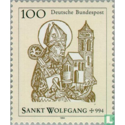 Timbre Deutche Bundespost 1994 Oblitéré - Sankt Wolfgang 994 - 100 Yt 1594