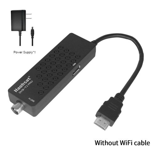 Décodeur numérique terrestre HD TV, décodeur DVB T2 USB 2.0 1080p, boîtier de Tuner TV, accessoires multimédia H.264/H.265