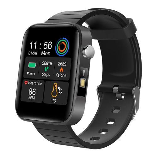 Bracelet Connecté T68, Bluetooth, Écran Tactile 1.54 "", Étanche, Capteur D'activité Physique Avec Suivi Du Rythme Cardiaque, Rappel De Sédentarité, Suivi Du Sommeil