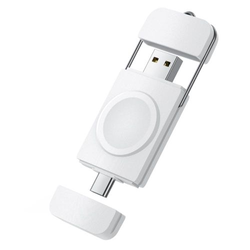 Station De Recharge Sans Fil Usb Type C 2 En 1 Pour Samsung Galaxy Watch 4 Classic 4/3 Active1/2 Station De Chargement Magnétique Portable