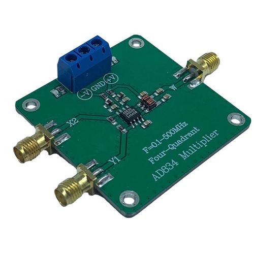 Module de détection de Phase d'amplitude RF AD834, 0.1-500MHz, carte de développement de fréquence