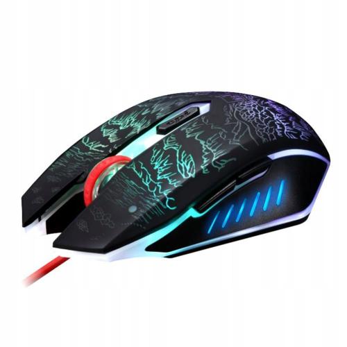 ALLOYSEED - Souris de jeu filaire USB T9 2400DPI,LOG1523