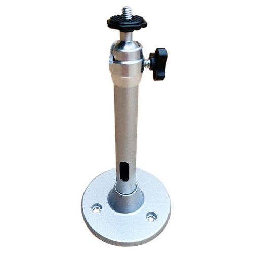 Support de montage mural pour projecteur, réglable à 360 degrés, montage pivotant en métal, 18CM, 1 pièce