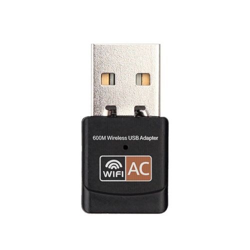 Mini adaptateur USB Portable double bande 600/5G, 2.4 mbps, sans fil, récepteur Wifi, Dongle AC600M, carte réseau domestique 802.11n