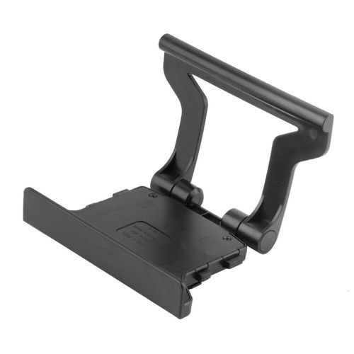 Pince De Tv En Plastique Noir, Support De Montage Durable Adapté Au Capteur Kinect Microsoft Xbox 360