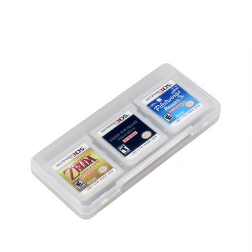 Boîte De Rangement En Plastique Dur 6 En 1, Support De Cartes De Jeu Pour Nintendo Ds 2ds New 3ds Xl Ll 3dsll 3dsxl