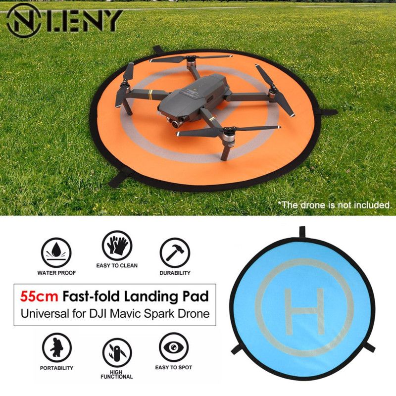 Tapis D'atterrissage Pliable Universel Pour Drone Fpv, 55/75/110cm, Tapis De Stationnement Pliable Pour Dji Spark Mavic Fpv Racing, Accessoire-Générique