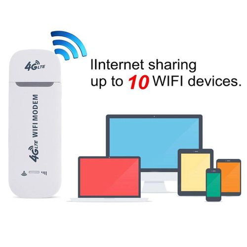 Adaptateur Modem USB 4G LTE 100Mbps, carte réseau sans fil universelle, routeur WiFi