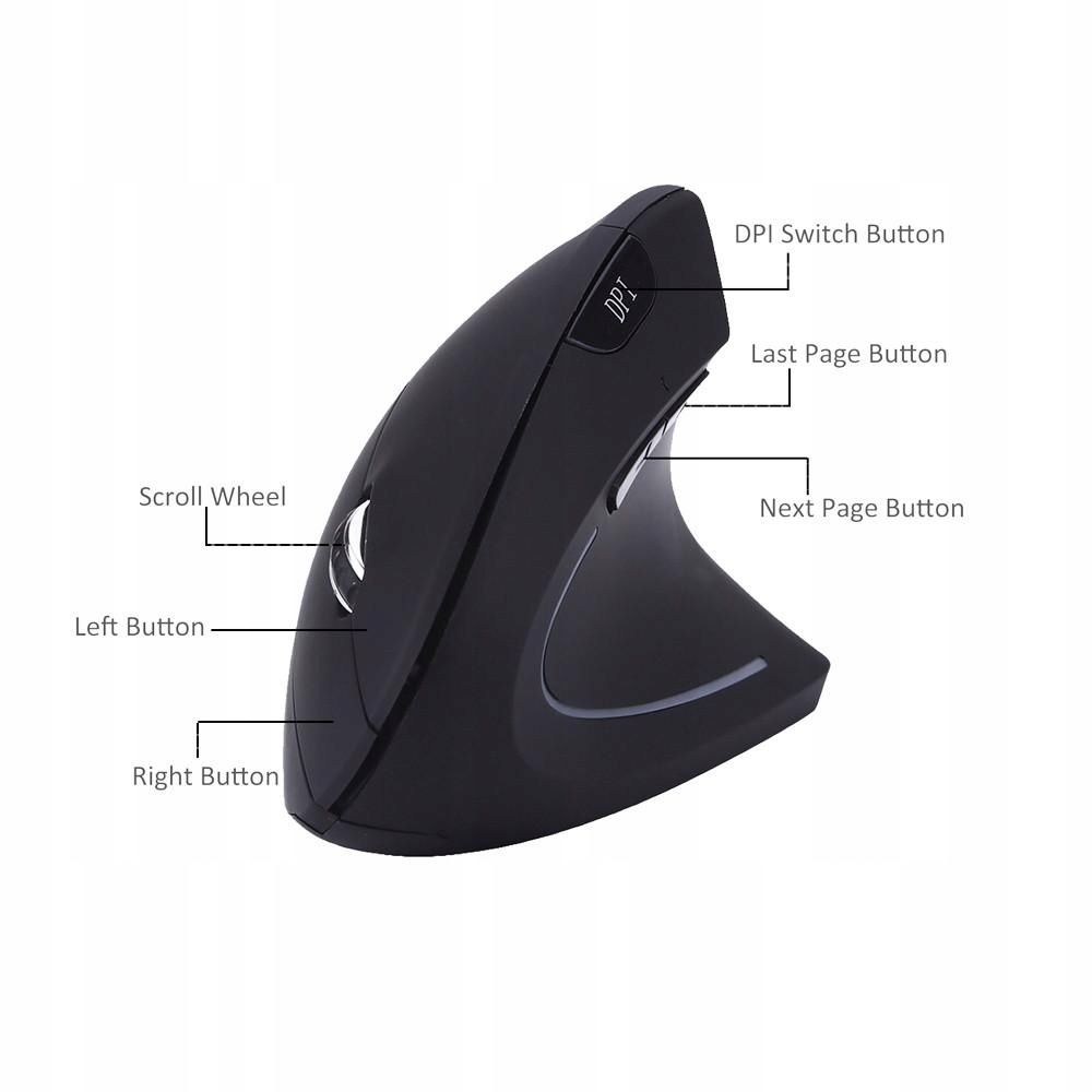 MODAO BLUETOOTH Souris Verticale Ergonomique avec 3 Rglages... - 2