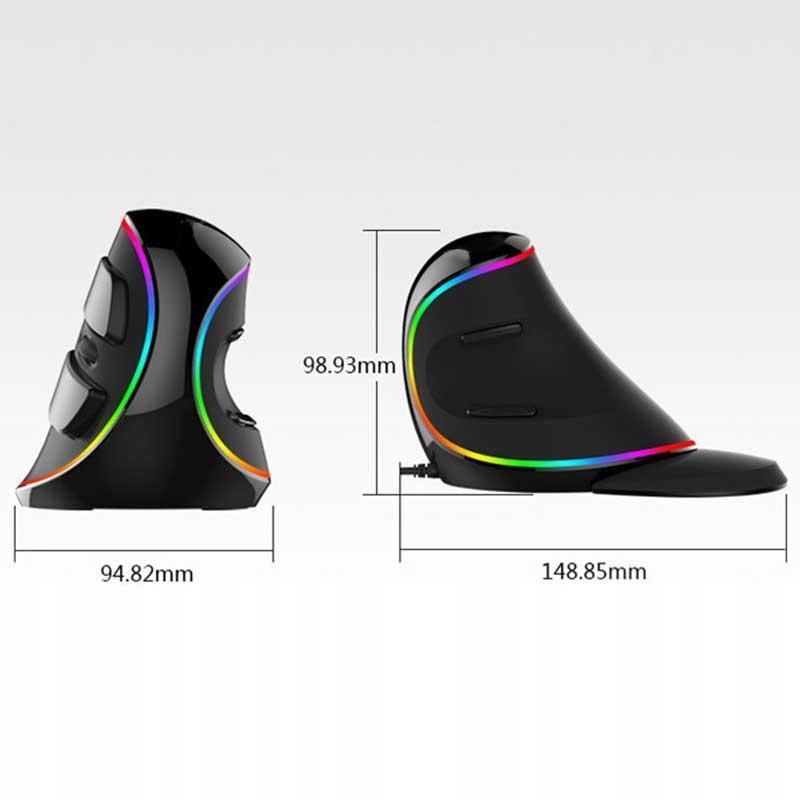 Souris verticale colore Souris filaire M618 PLUS,LOG1788 - 4