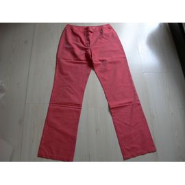Pantalon Cyrillus Rouge Chiné